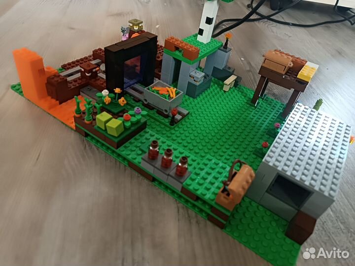 Lego minecraft мир лего майнкрафт