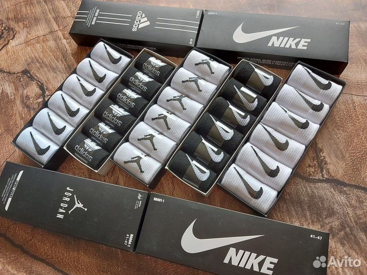 Носки Nike Reebok Lacoste Jordan