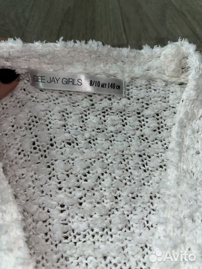 Кардиган для девочки 140