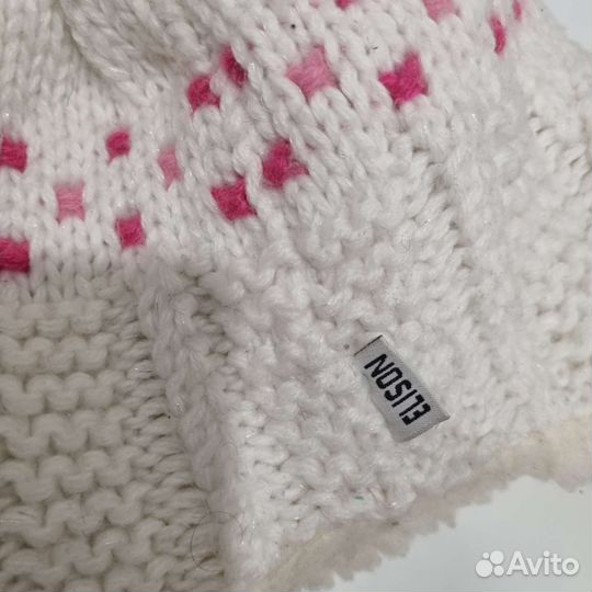 Шапка зимняя для девочки 46 48