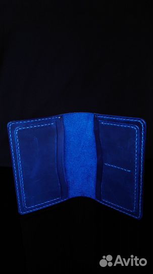 Обложка на паспорт кожаная