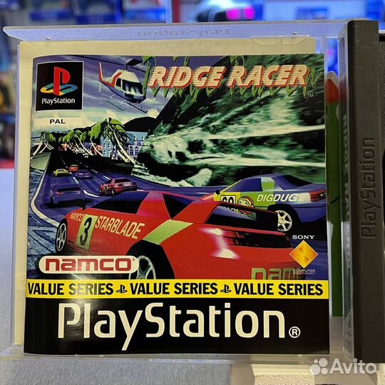 Ridge racer value series PS1 лицензия