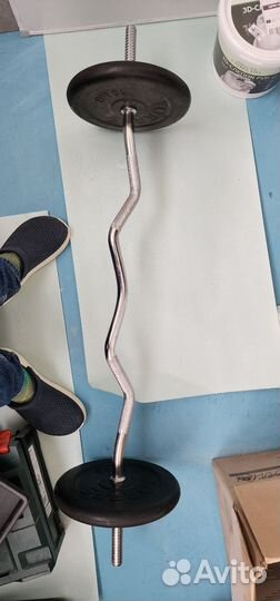 Спорт инвентарь штанга блины