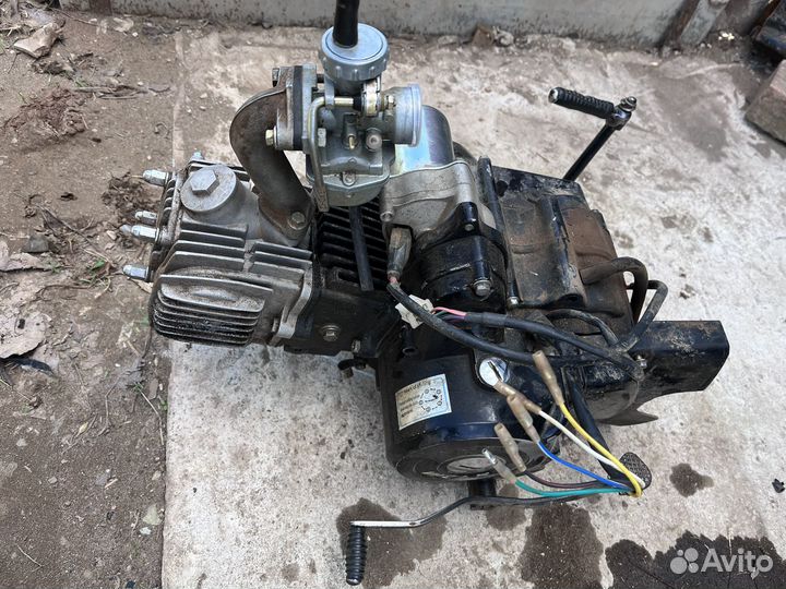 Двигатель на мопед альфа 110 бу