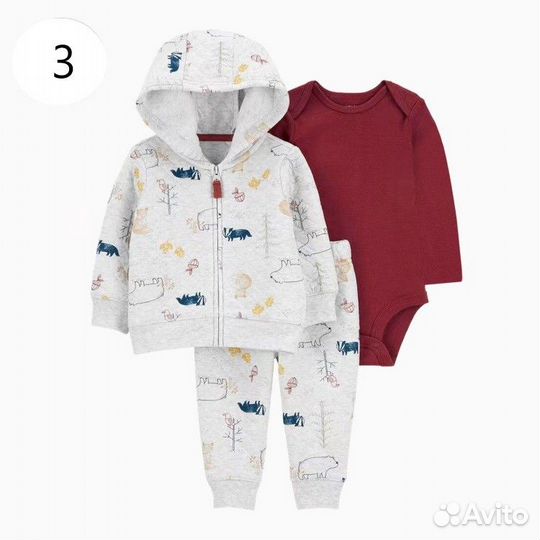 Детская одежда комплекты для мальчика от Carters