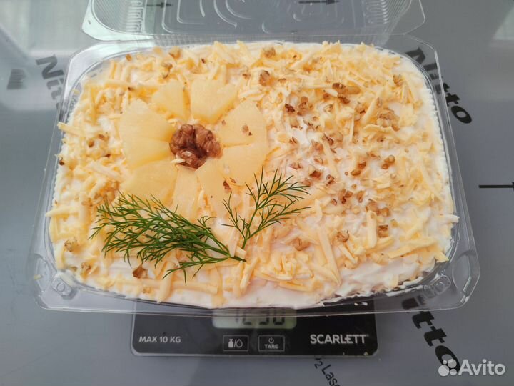 Салаты и еда на заказ