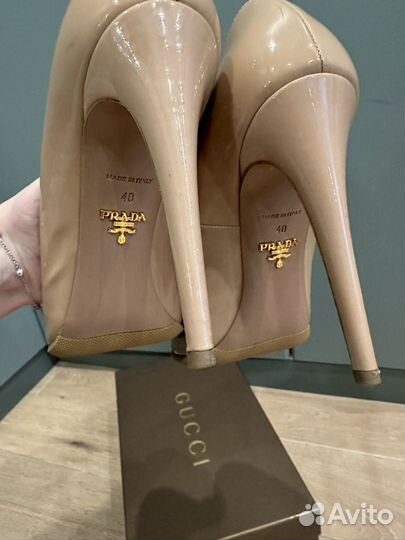 Туфли prada 40 оригинал