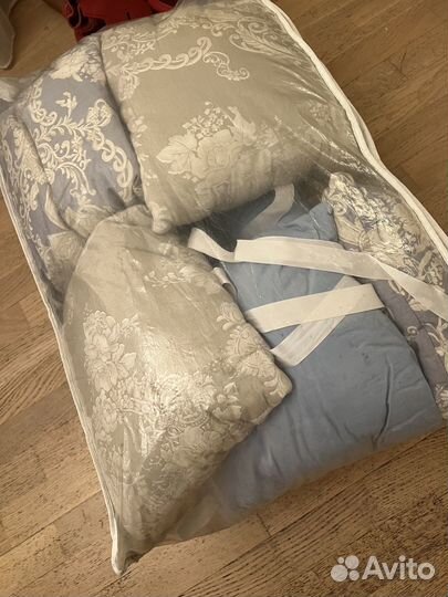 Комплект бортиков с балдахином