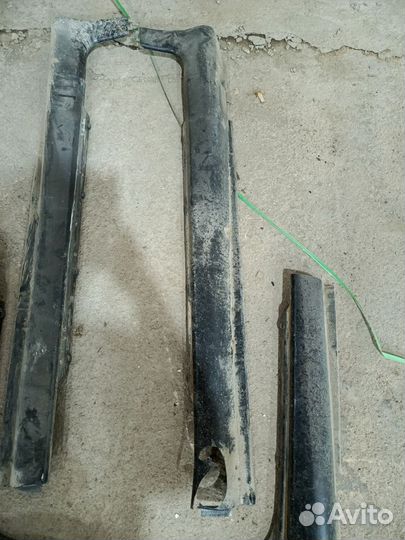 Накладки на двери и пороги ваз 2114