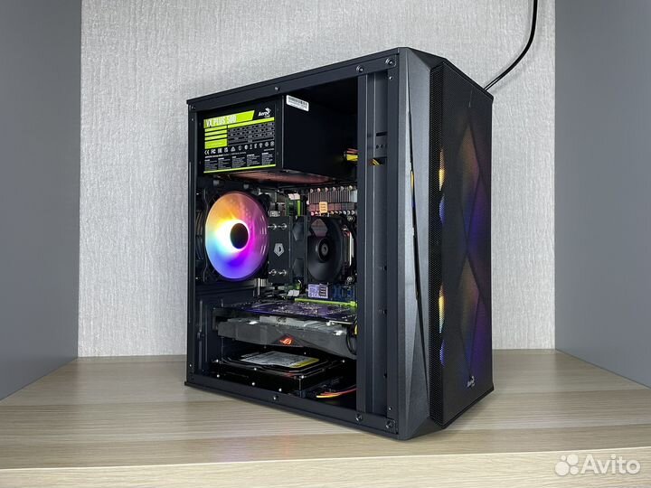 Игровой пк Intel Rx 570 озу:16гб