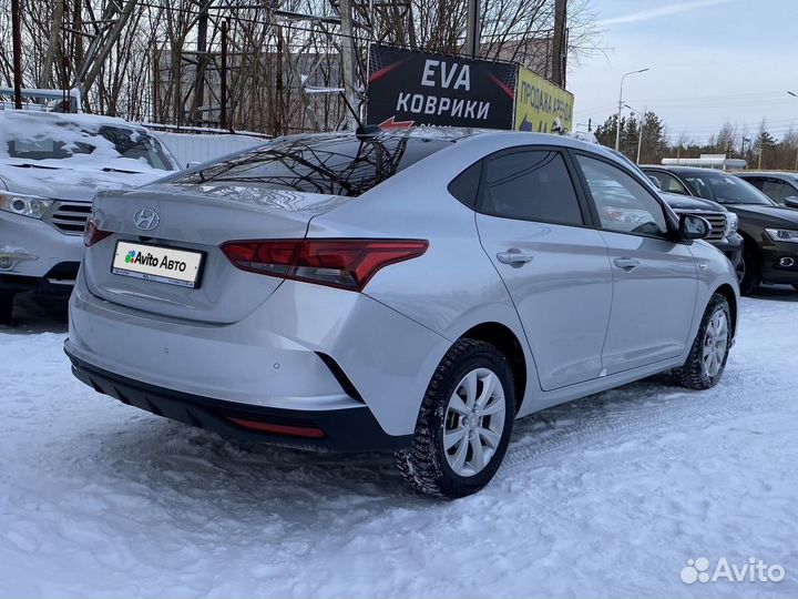 Hyundai Solaris 1.6 AT, 2021, 28 000 км