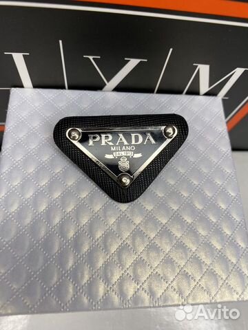 Брошь Prada lux