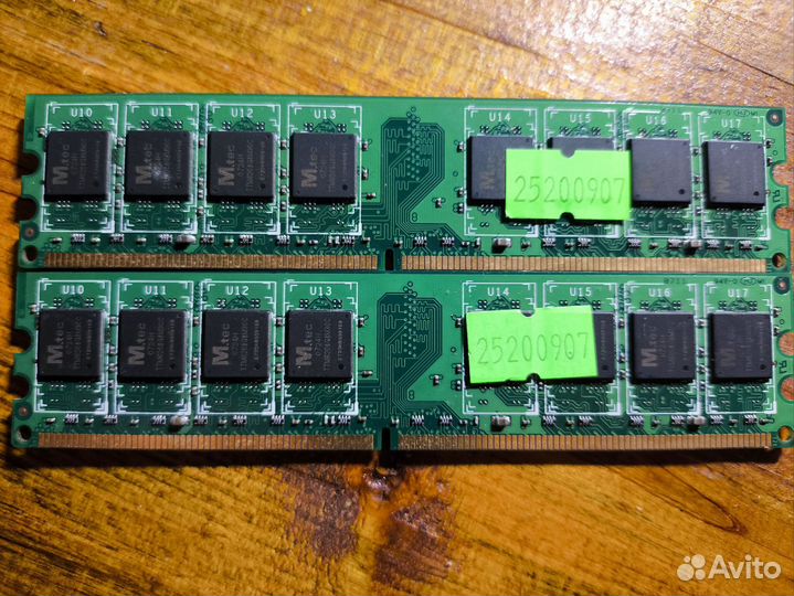 Оперативная память ddr2 2/1gb