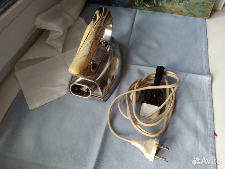Утюг электрический тяжелый СССР
