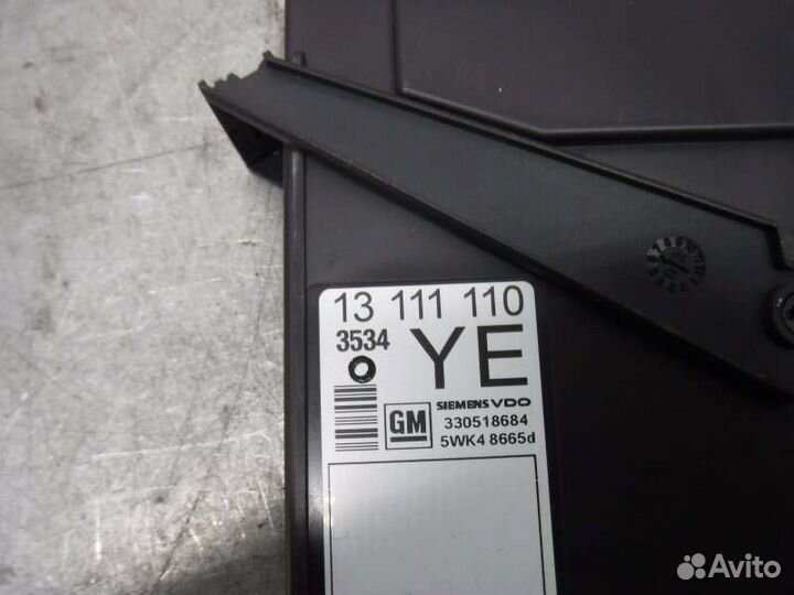 Блок управления центральным замком Opel Meriva