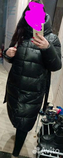 Пуховик зимний женский