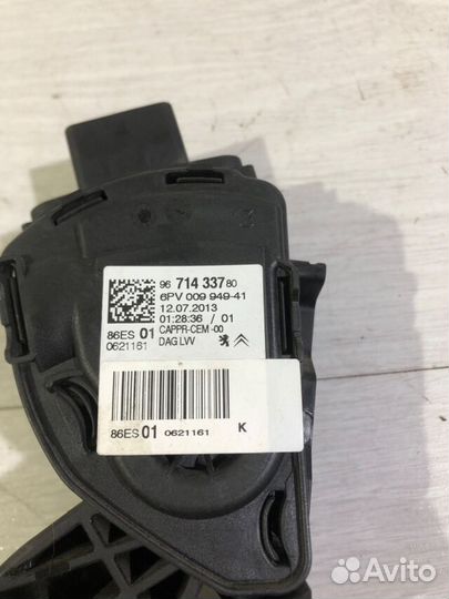 Педаль газа citroen C4 B7 1.6 мт седан