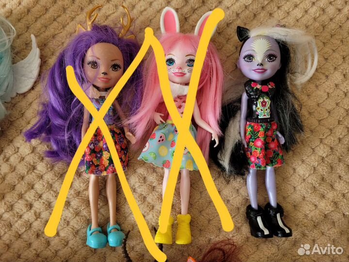 Куклы энчантималс состояние хорошее
