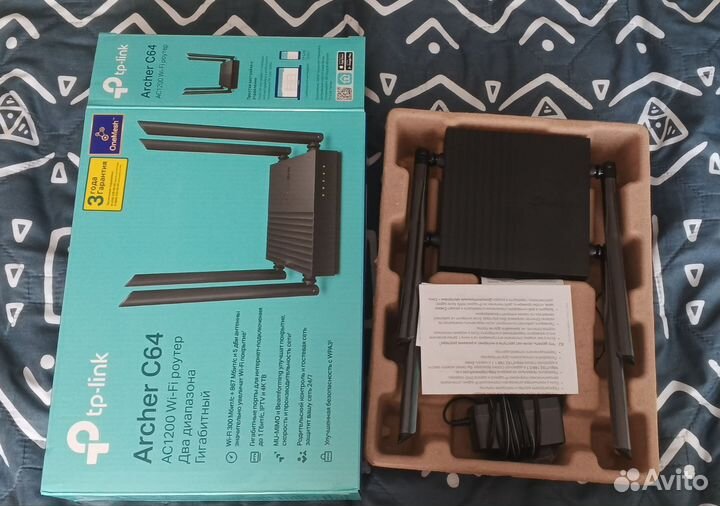 Роутер tp-link archer c64 1G
