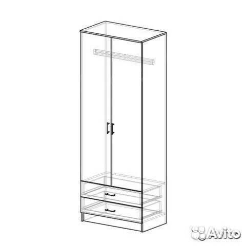 Шкаф Дуэт шимо стенд