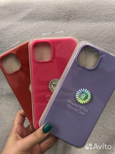 Чехол silicone case iPhone 14 plus