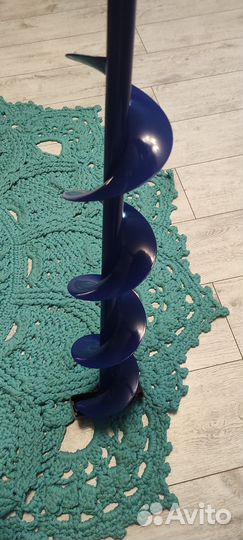 Шнек для ледобура под шуруповерт 130 новый