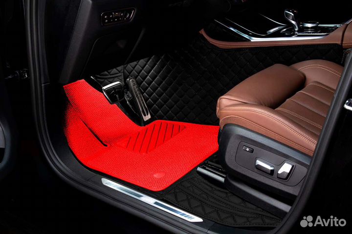 3D Коврики Lexus RX из Экокожи