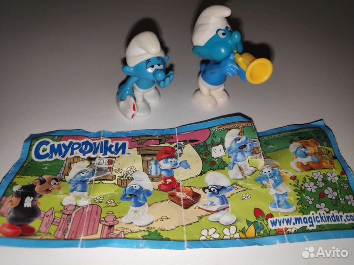 Игрушки из Киндер Сюрприз, Фиксики, смешарики