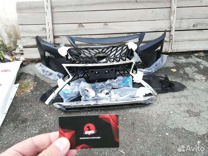 Бампер пер и фары Lexus RX270, RX350, RX450h 09+