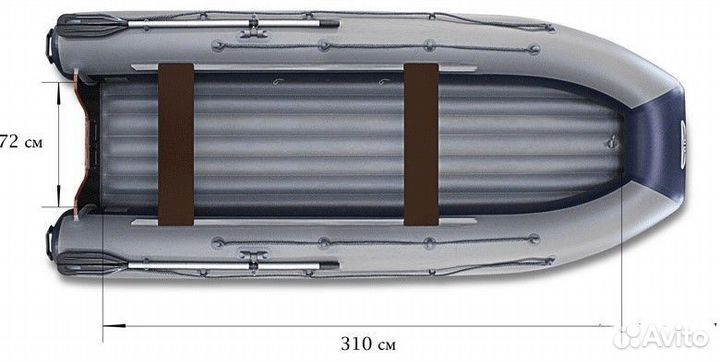 Лодка «флагман – DK 370 IJ»