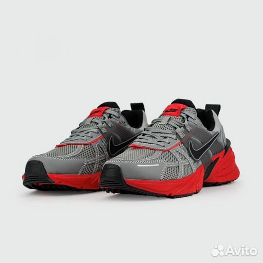 Кроссовки Nike V2K Run Grey / Red