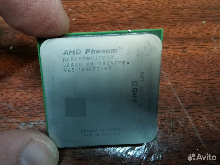 Процессор AMD phenom 3 ядра