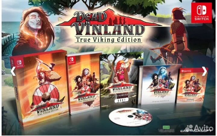 Dead vinland. Limited edition. Switch