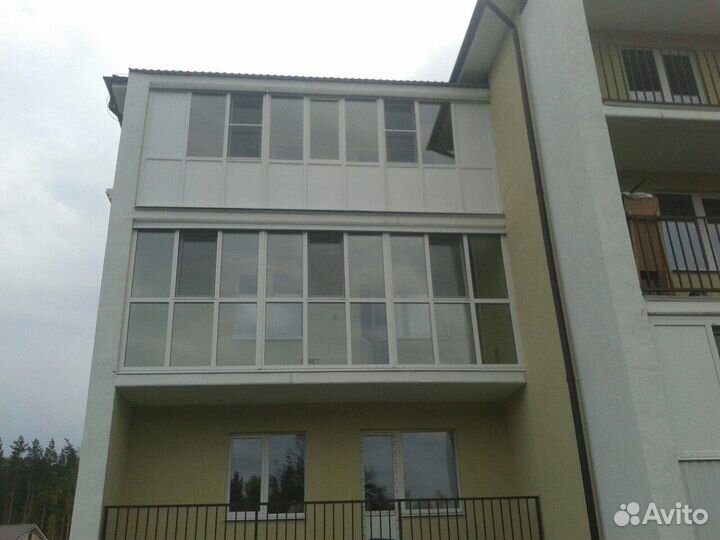 Входная группа, витражи