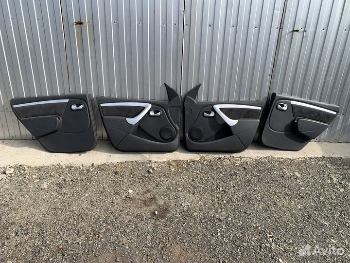 Обшивки дерей (карты) Рено Логан 1 рестайлинг