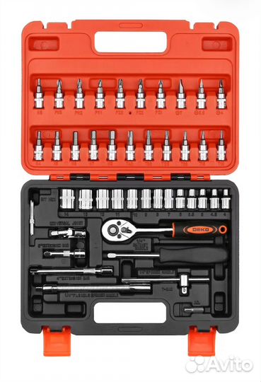 Набор инструментов deko dkmt46 (46 предметов)