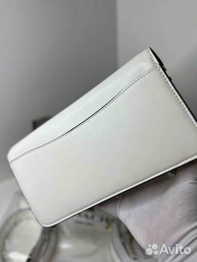 Сумка coach tabby 26 white/белая нова