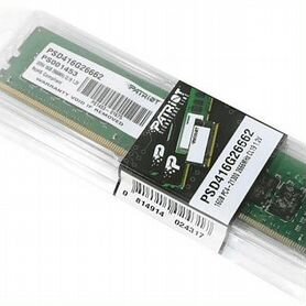 Память DDR4 4Gb 2666MHz Patriot PSD44G266681