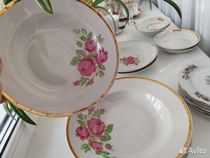 Тарелки блюдца фарфор СССР