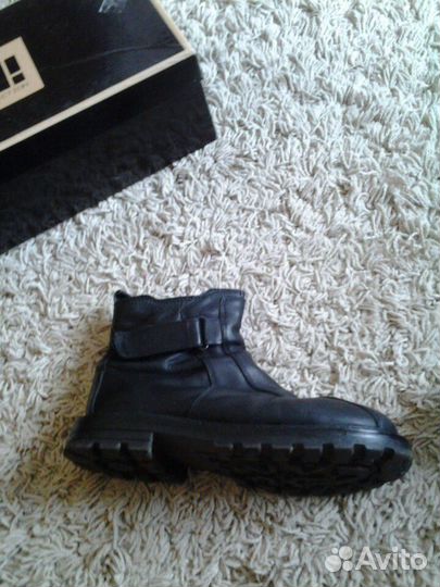 Сапожки нат. кожа