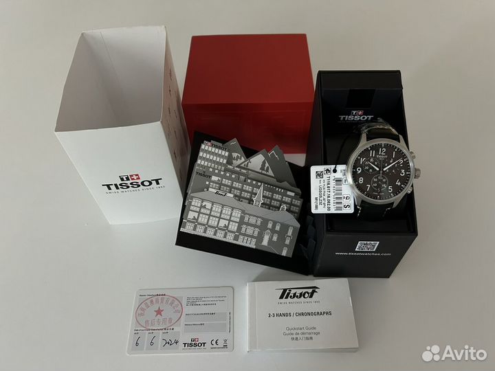 Tissot Chrono XL T116.617.16.062.00 - Новые. Ориги