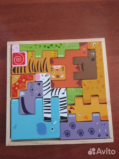 Развивающие деревянные игрушки