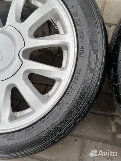 Диски с летней резиной на15 литые