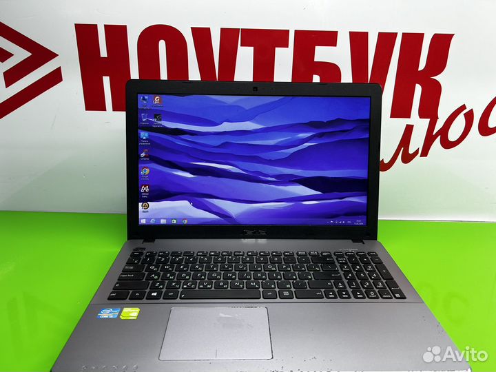 Бодрый ноутбук asus core i3 nvidia 720 2 gb