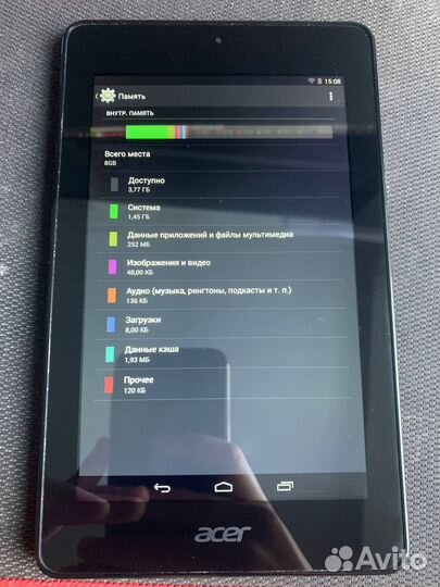 Планшет Acer Iconia One 7