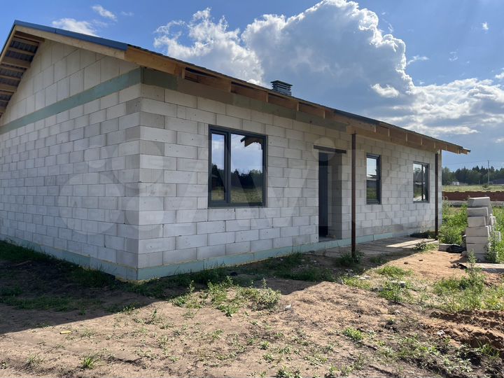 Дом 75 м² на участке 8 сот.