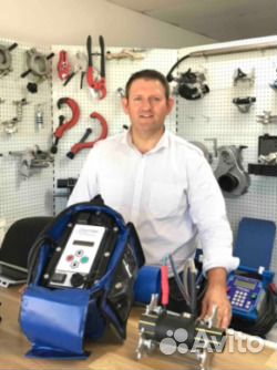 Электромуфтовый аппарат для сварки труб пнд