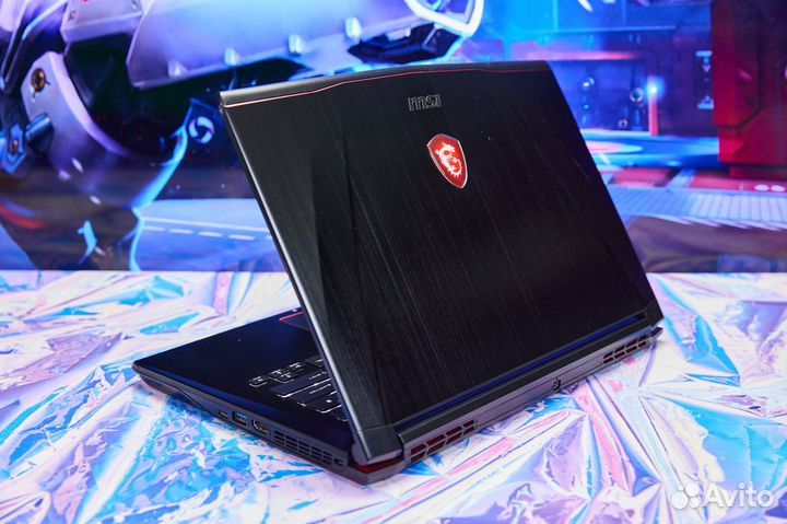 Ноутбук для игр MSI / Intel Core i7 / GTX1060