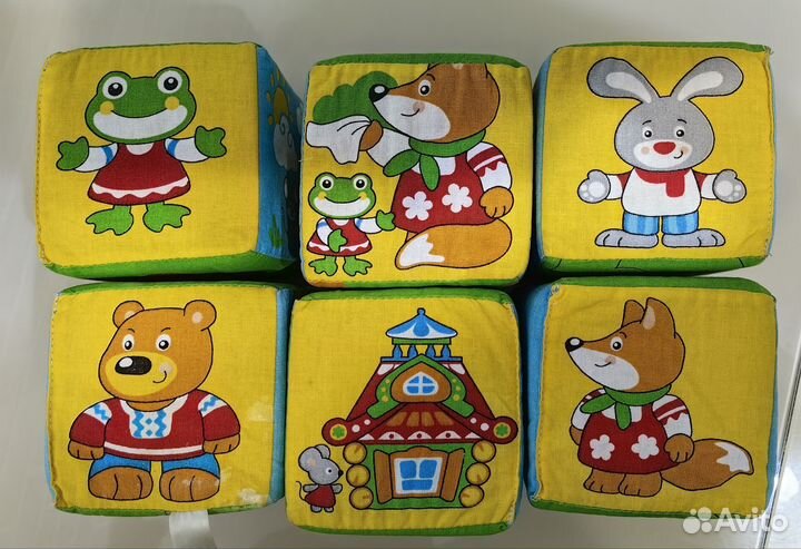 Мягкие кубики мякиш