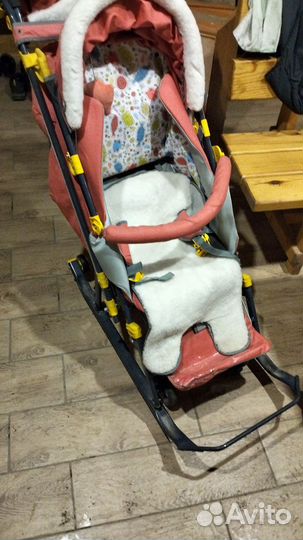 Коляска санки